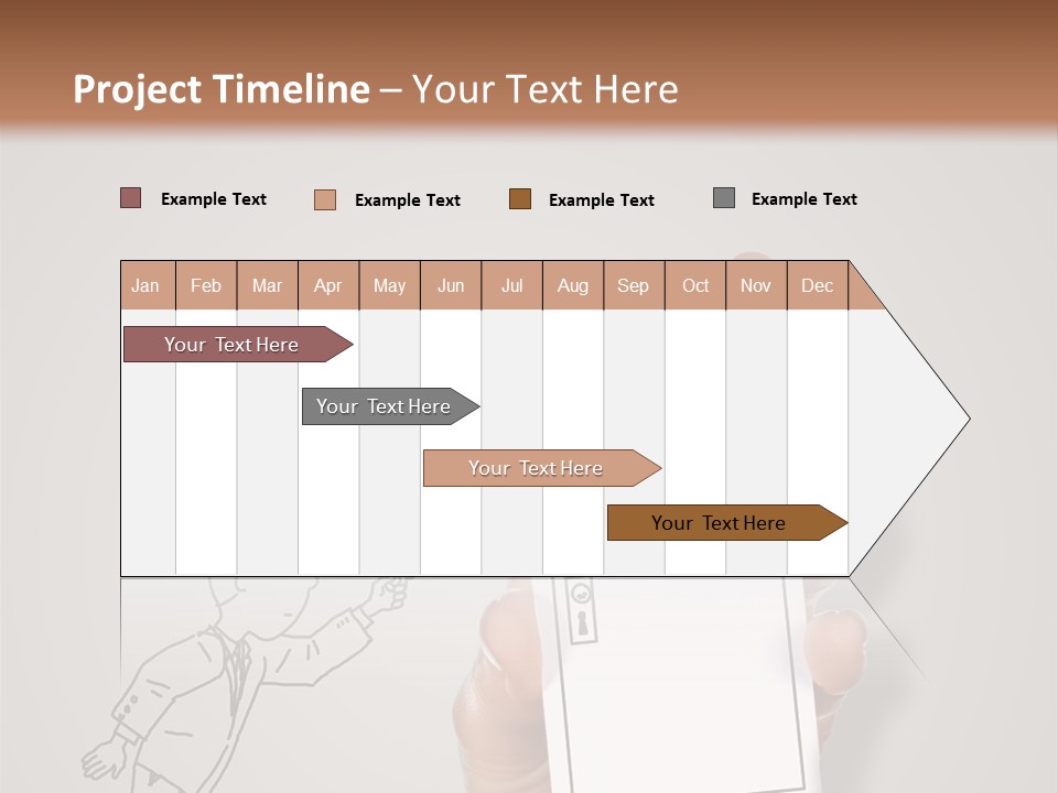 Icon Male Sale PowerPoint Template