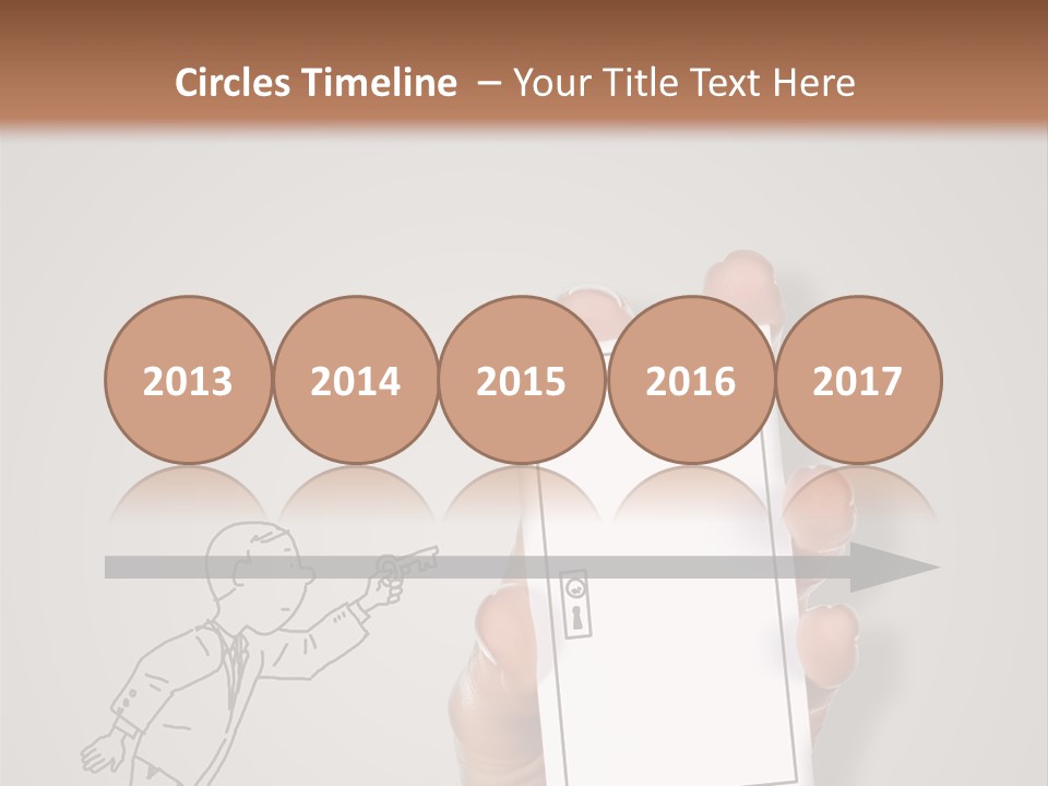 Icon Male Sale PowerPoint Template