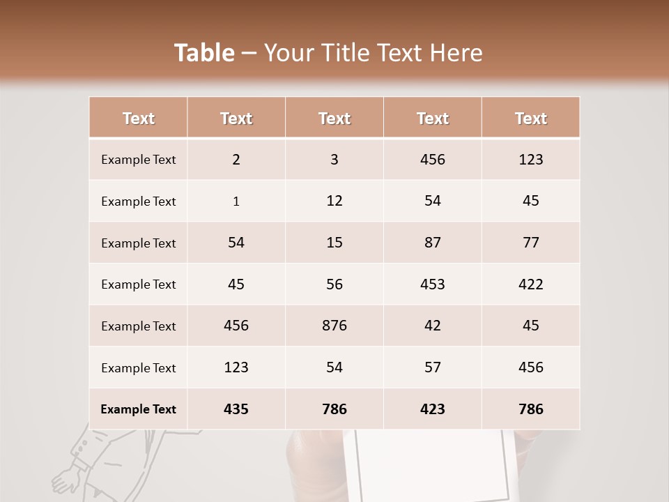 Icon Male Sale PowerPoint Template