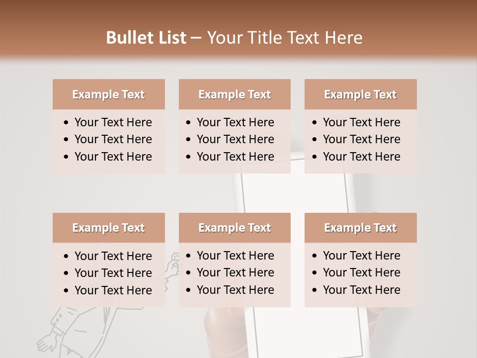 Icon Male Sale PowerPoint Template
