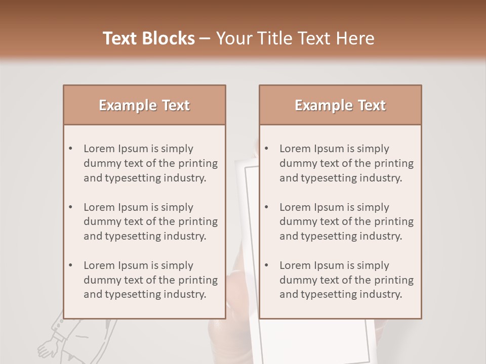 Icon Male Sale PowerPoint Template