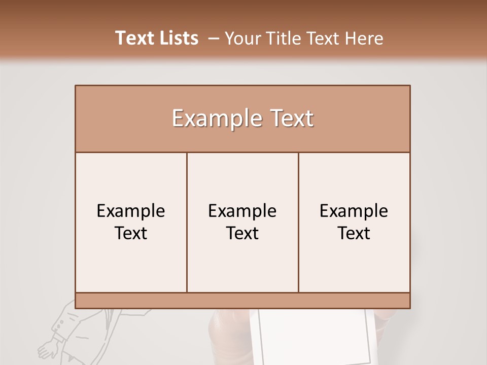Icon Male Sale PowerPoint Template
