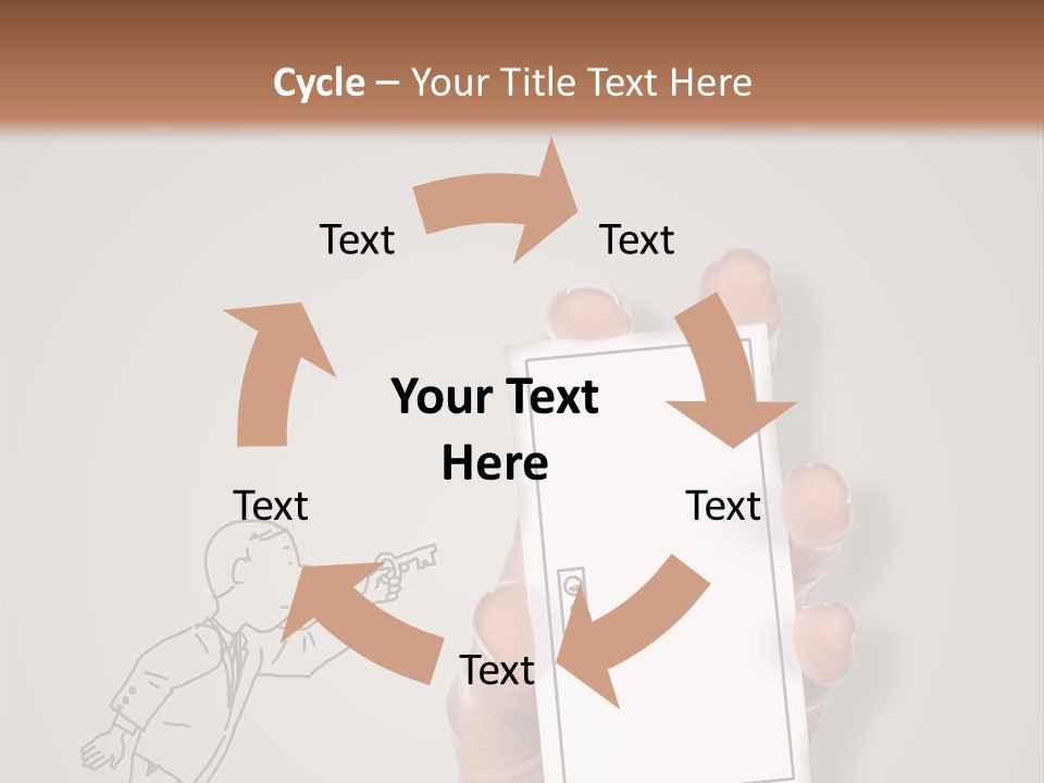 Icon Male Sale PowerPoint Template