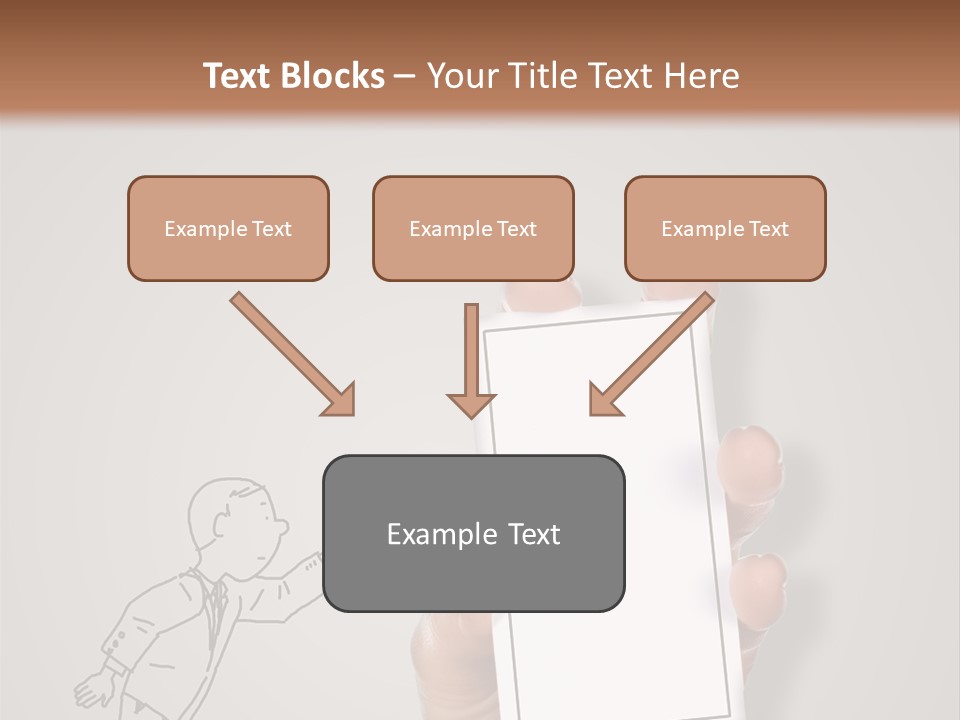 Icon Male Sale PowerPoint Template