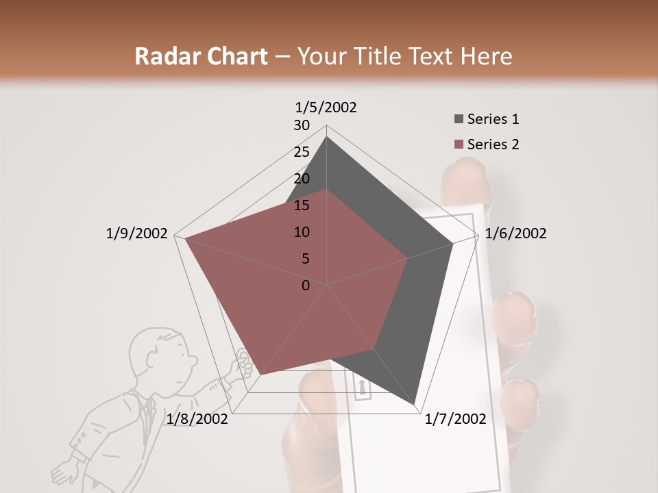 Icon Male Sale PowerPoint Template