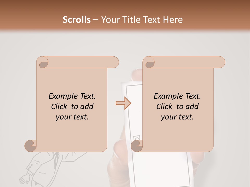 Icon Male Sale PowerPoint Template
