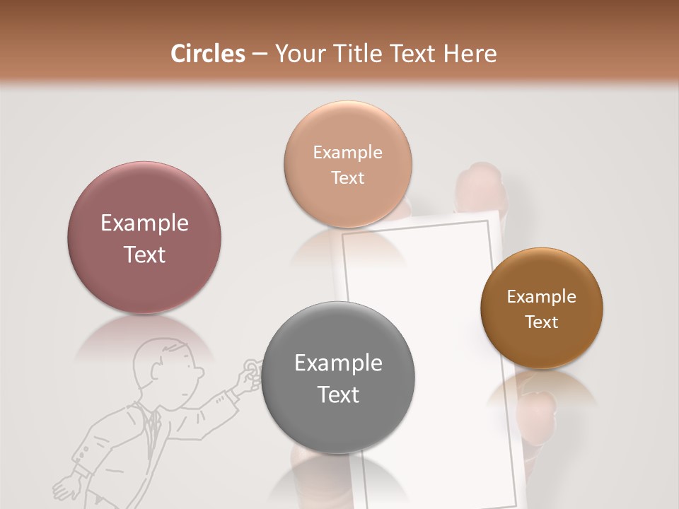 Icon Male Sale PowerPoint Template