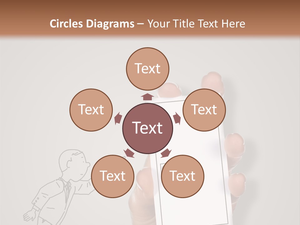 Icon Male Sale PowerPoint Template