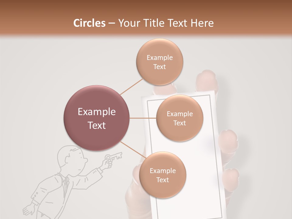 Icon Male Sale PowerPoint Template