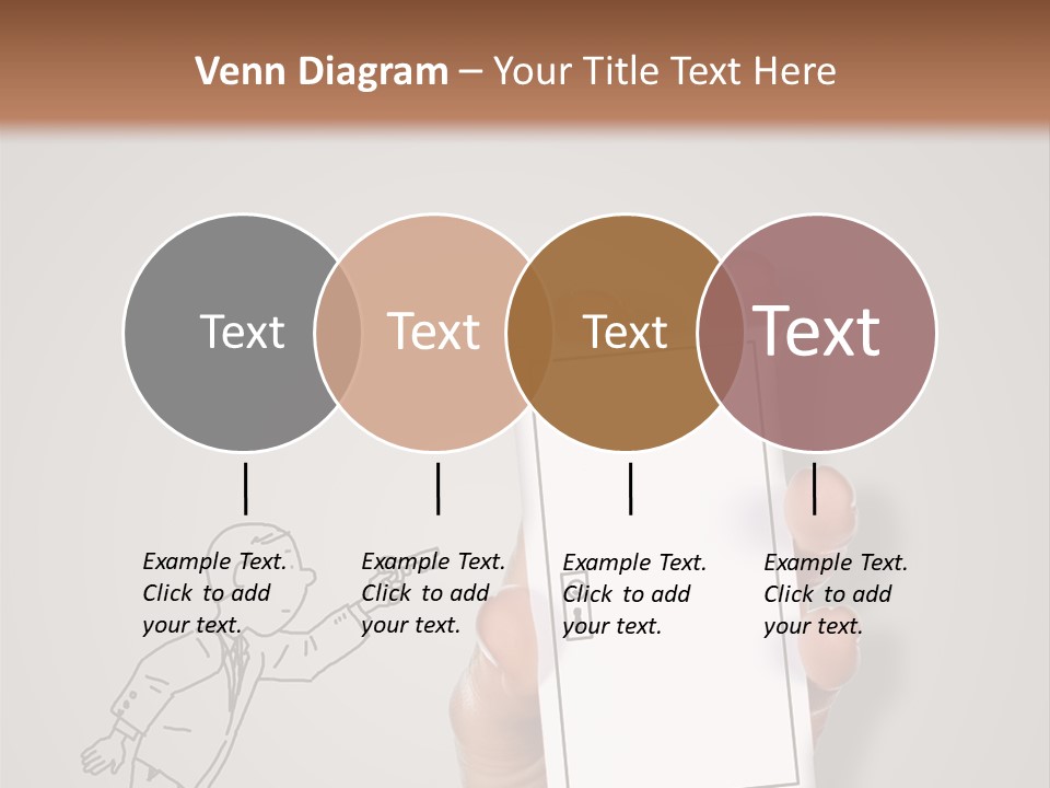 Icon Male Sale PowerPoint Template