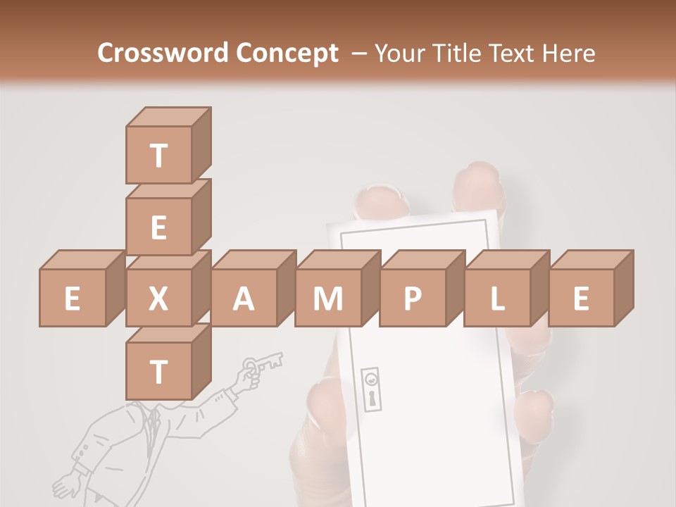 Icon Male Sale PowerPoint Template