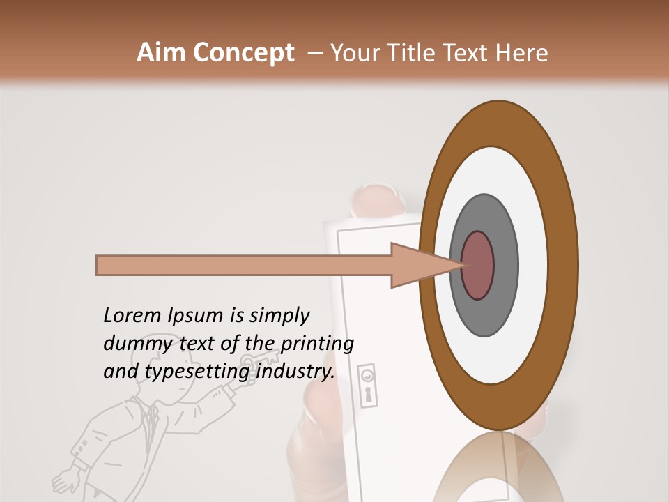 Icon Male Sale PowerPoint Template