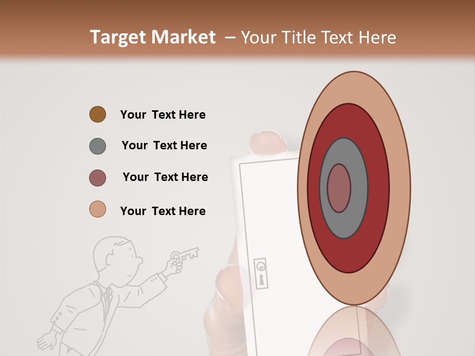 Icon Male Sale PowerPoint Template