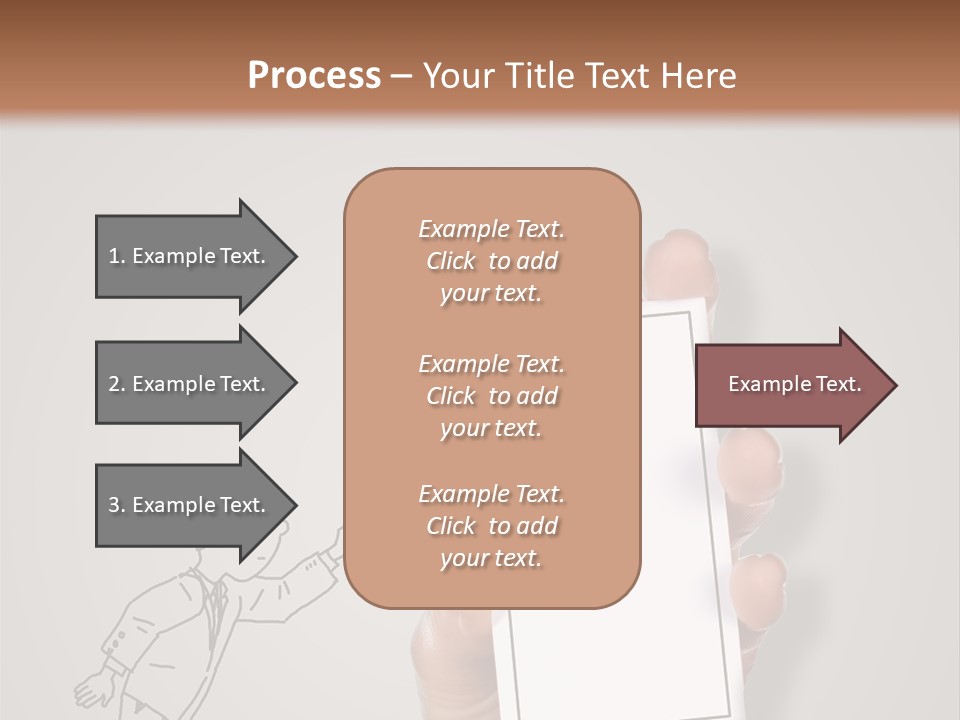 Icon Male Sale PowerPoint Template