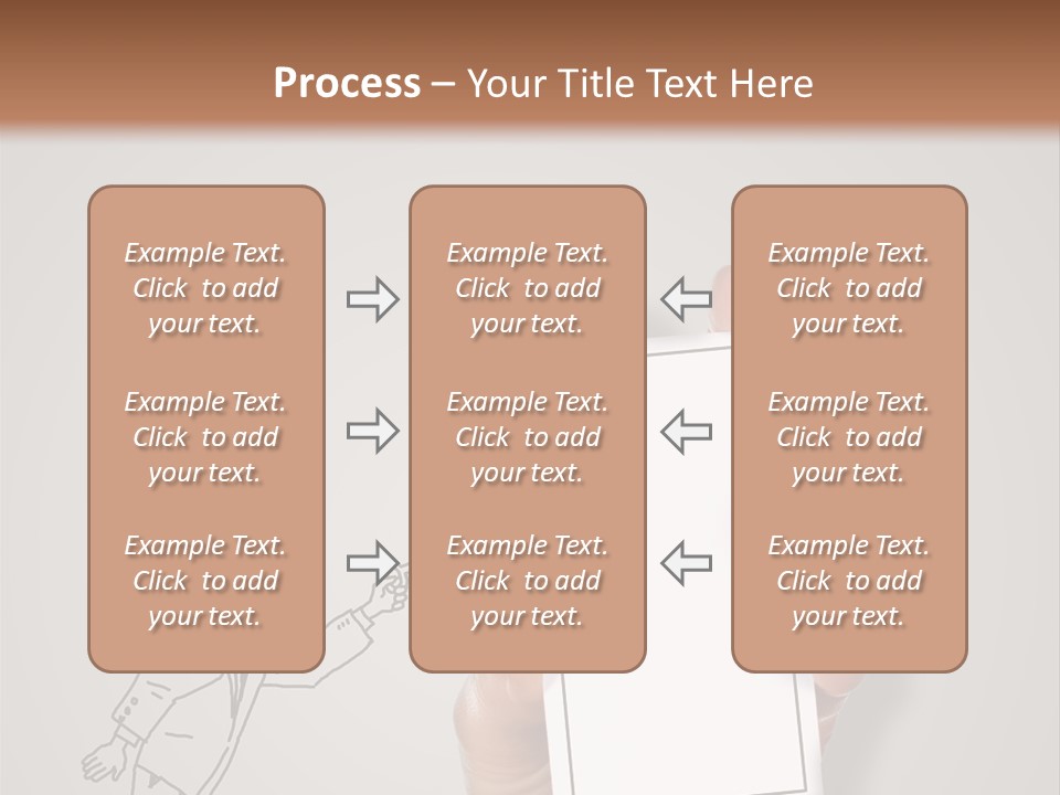 Icon Male Sale PowerPoint Template