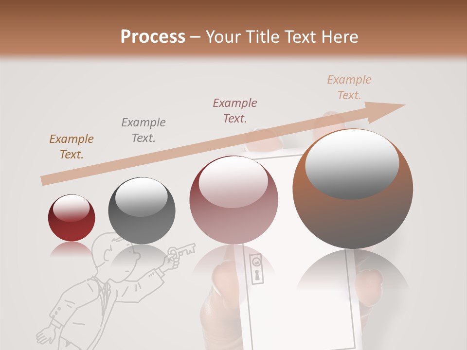 Icon Male Sale PowerPoint Template