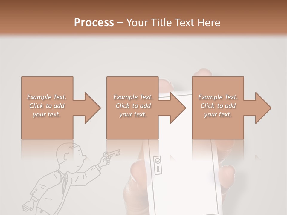 Icon Male Sale PowerPoint Template
