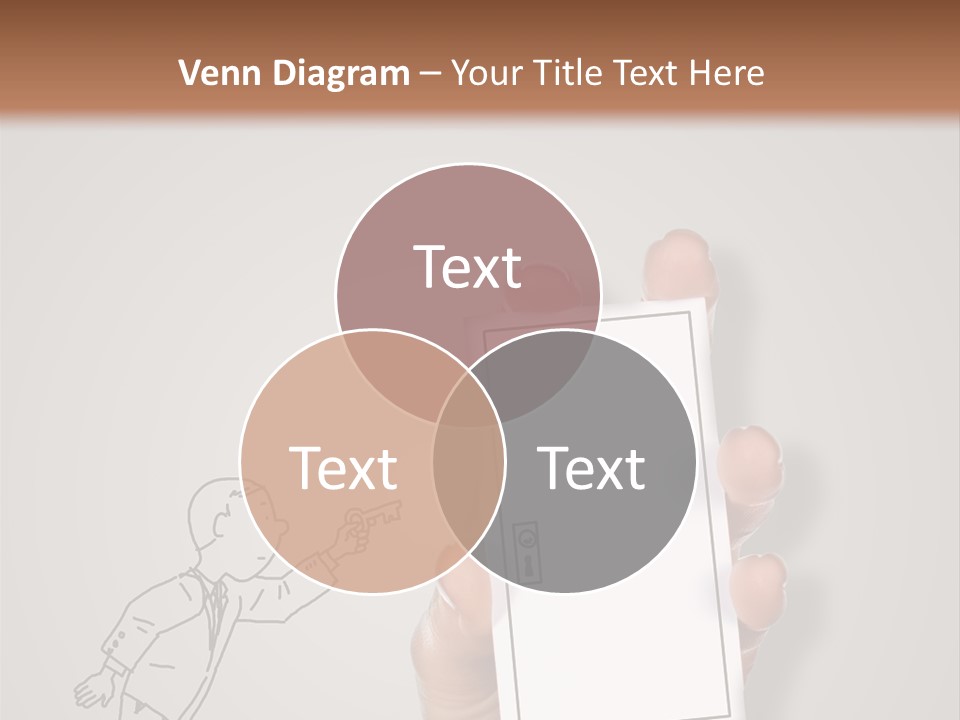 Icon Male Sale PowerPoint Template