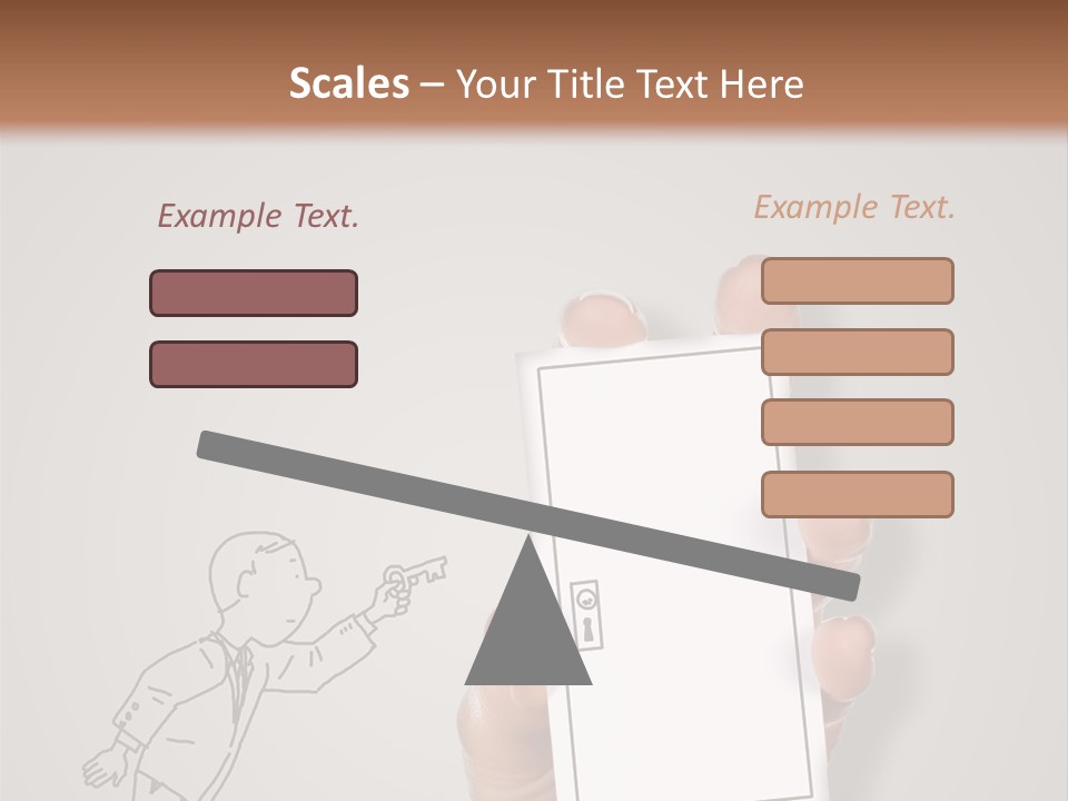 Icon Male Sale PowerPoint Template