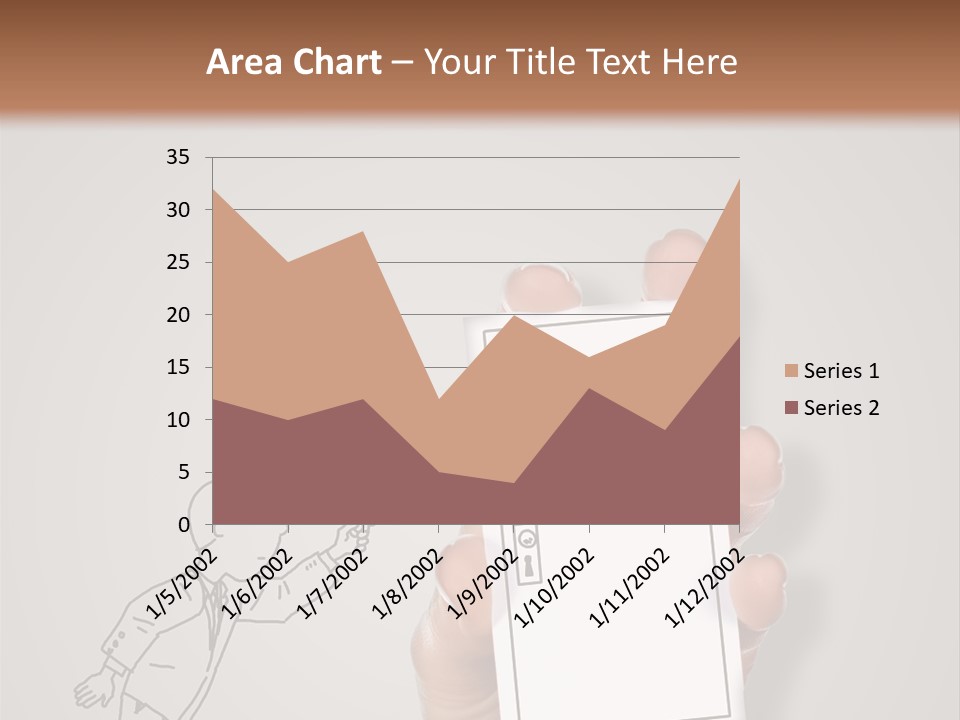 Icon Male Sale PowerPoint Template