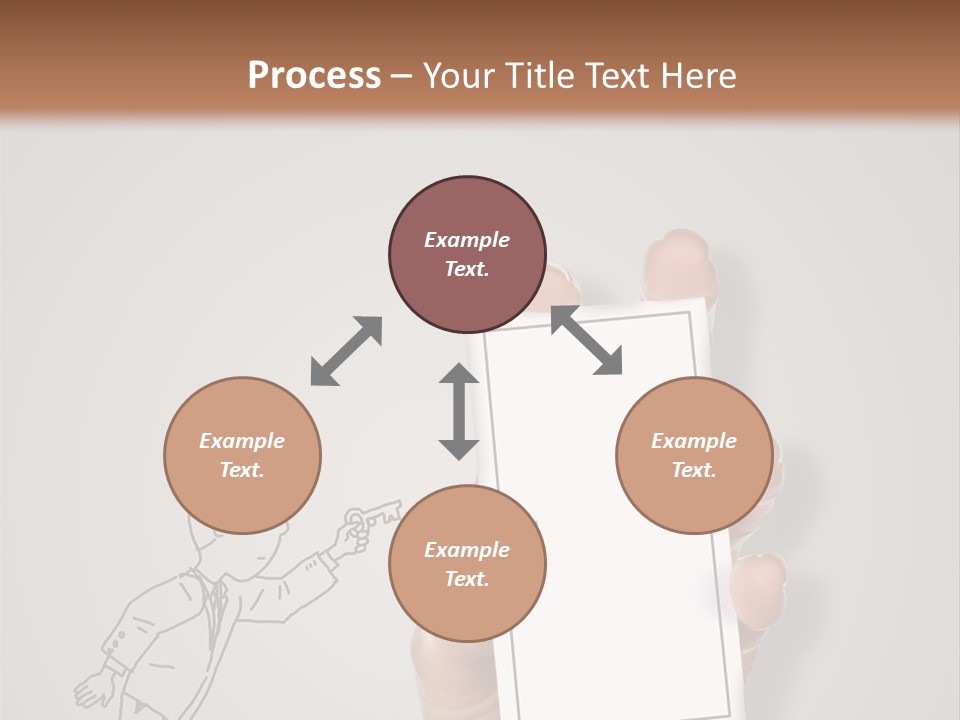 Icon Male Sale PowerPoint Template