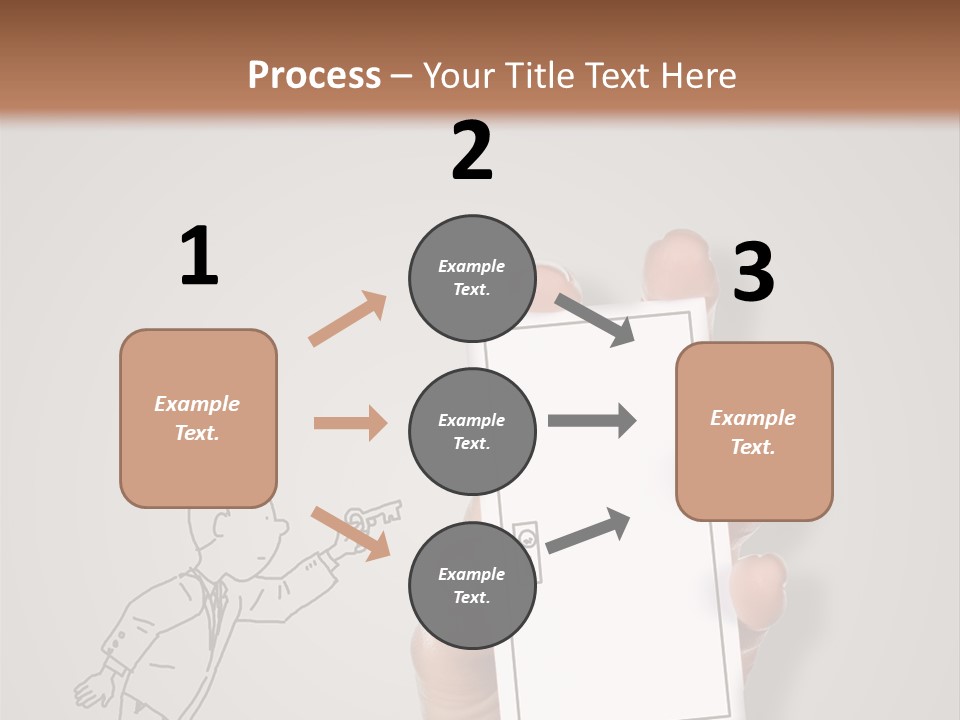 Icon Male Sale PowerPoint Template