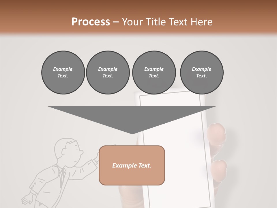 Icon Male Sale PowerPoint Template