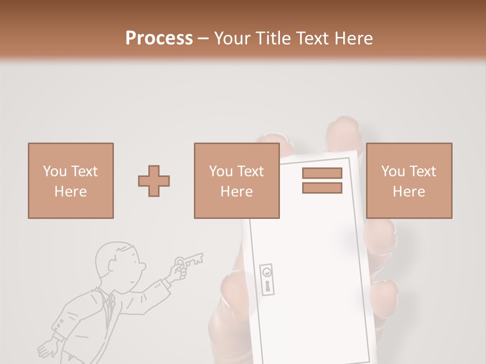Icon Male Sale PowerPoint Template