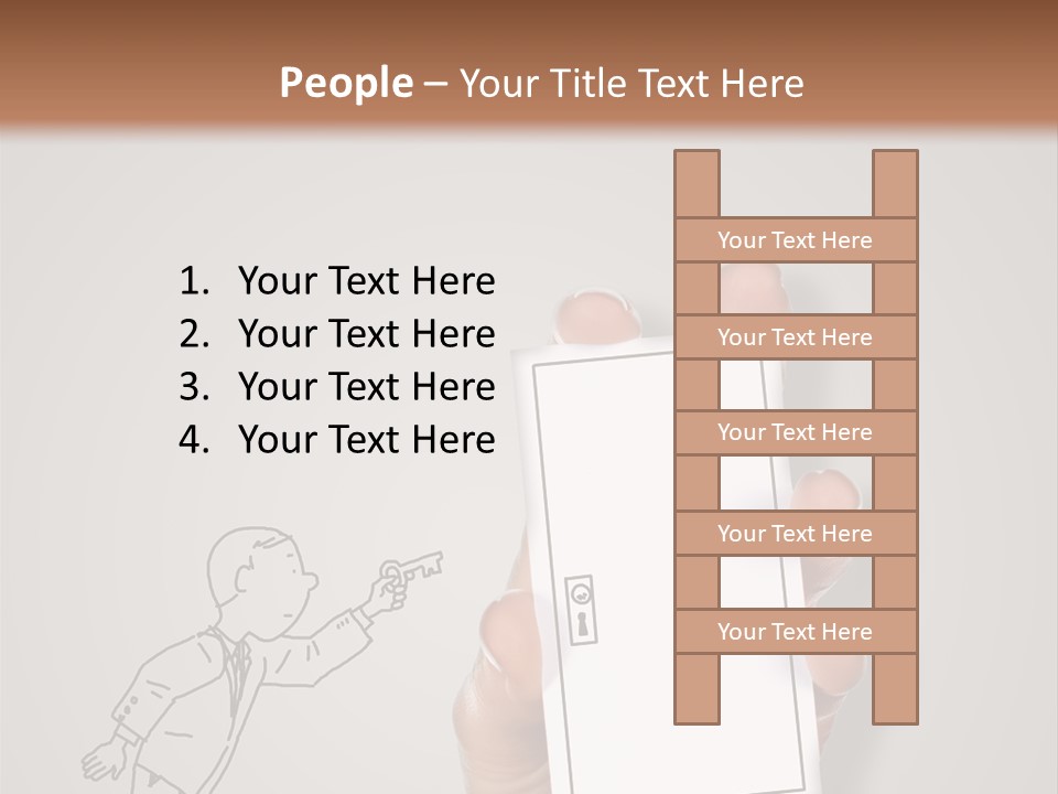 Icon Male Sale PowerPoint Template