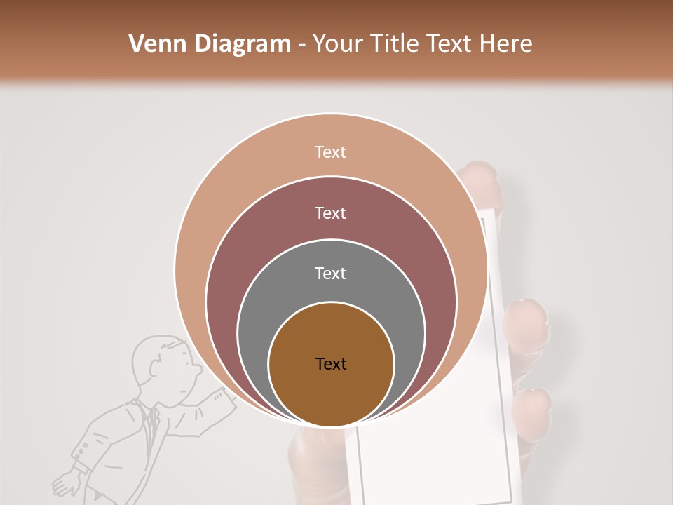 Icon Male Sale PowerPoint Template
