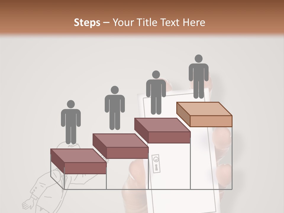 Icon Male Sale PowerPoint Template