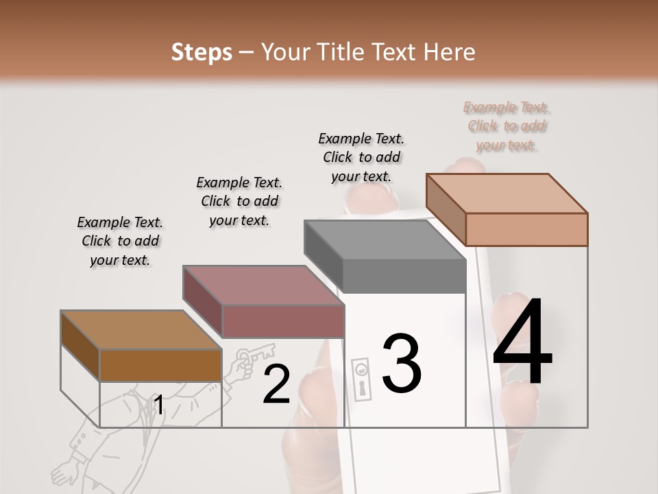 Icon Male Sale PowerPoint Template