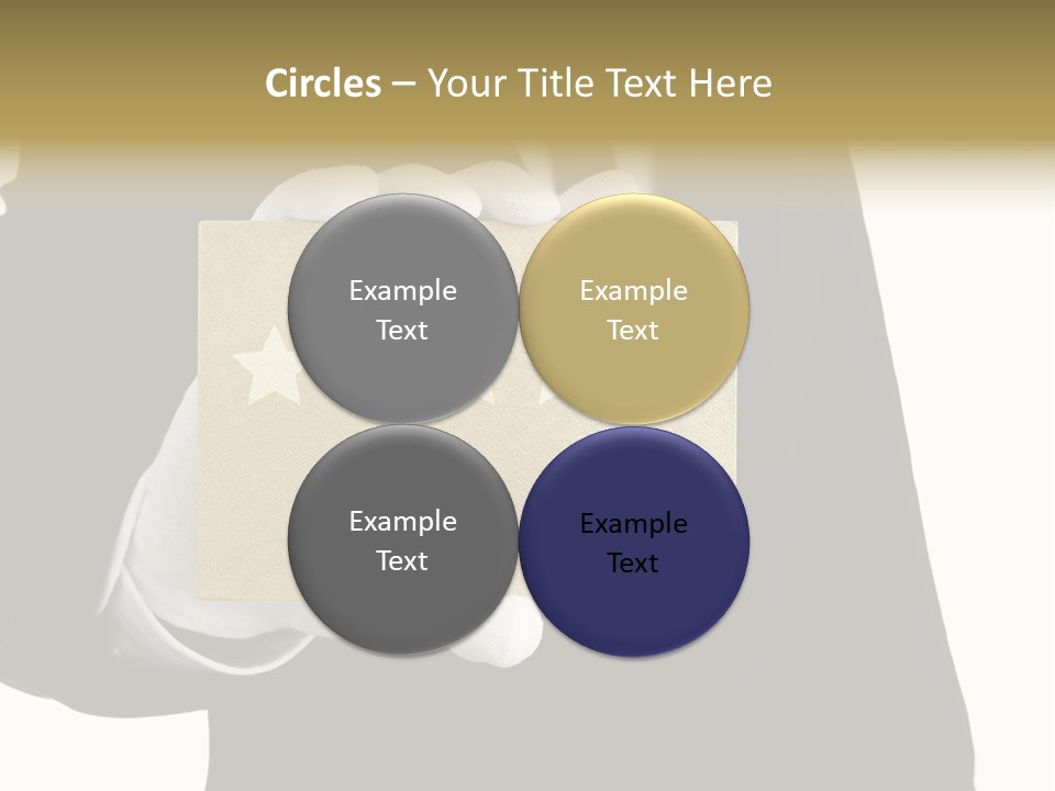 Waiter Quality Top PowerPoint Template