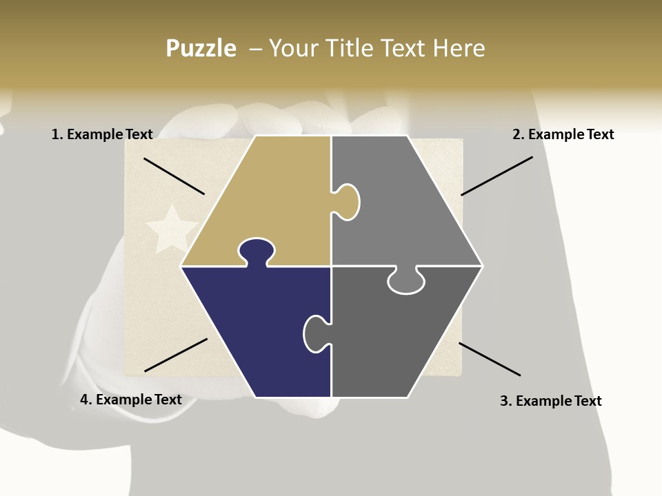 Waiter Quality Top PowerPoint Template