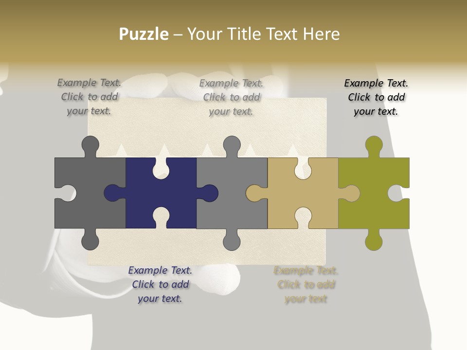 Waiter Quality Top PowerPoint Template