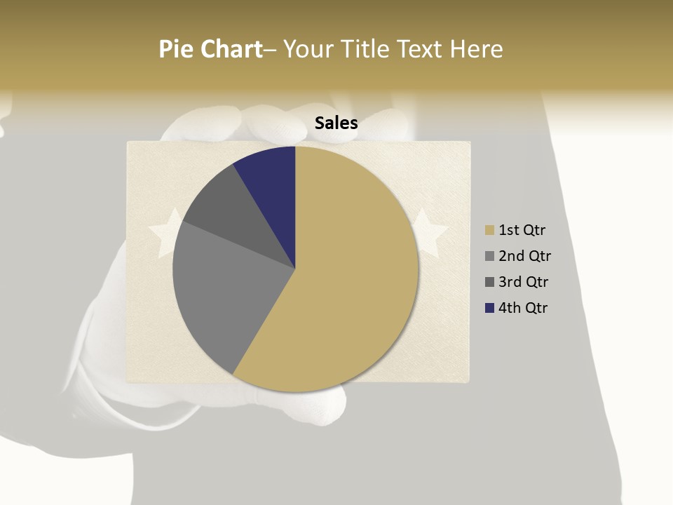 Waiter Quality Top PowerPoint Template