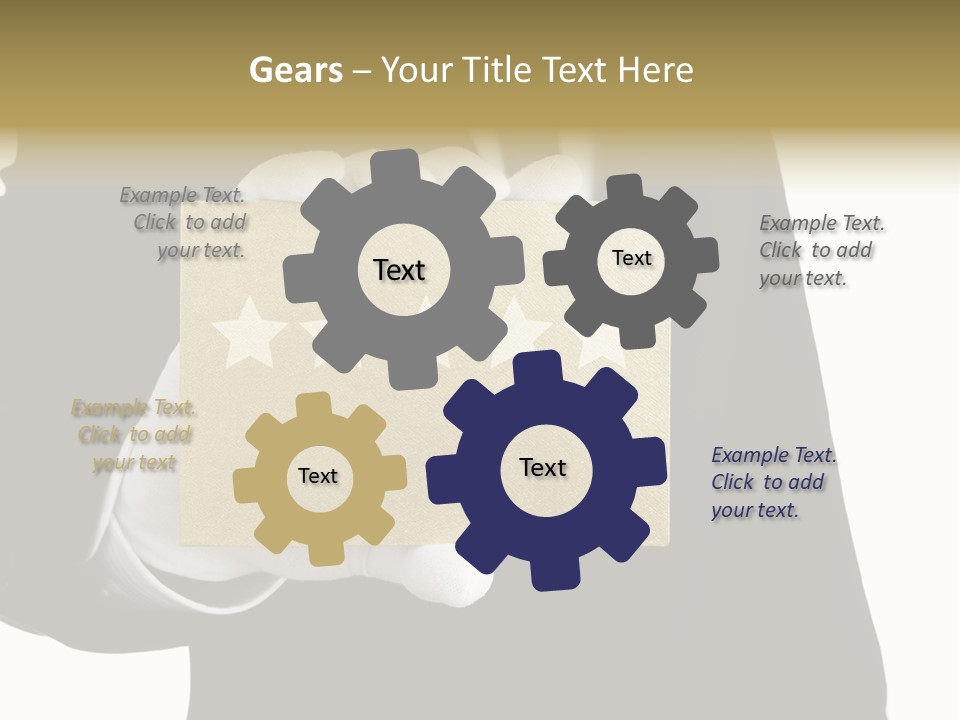 Waiter Quality Top PowerPoint Template