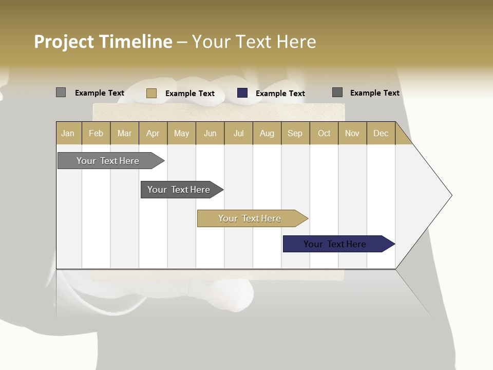 Waiter Quality Top PowerPoint Template