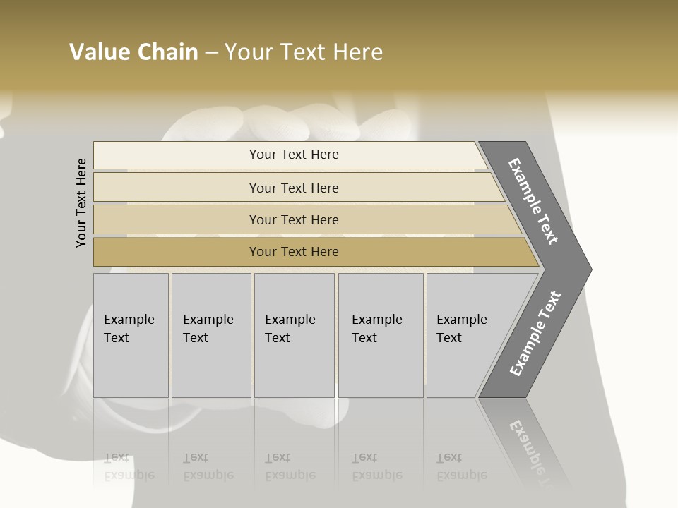 Waiter Quality Top PowerPoint Template