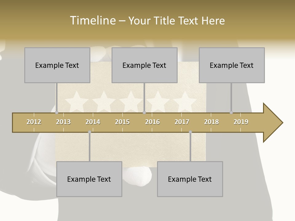 Waiter Quality Top PowerPoint Template