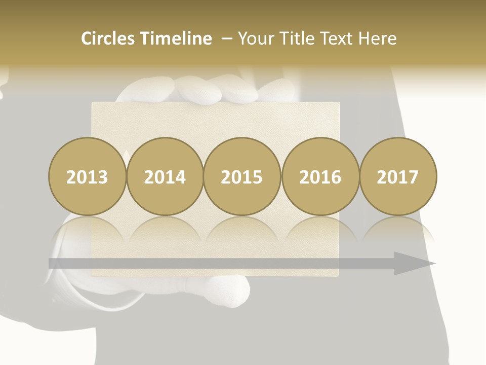 Waiter Quality Top PowerPoint Template