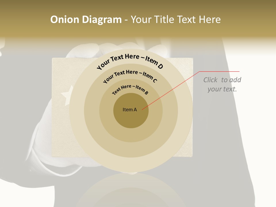 Waiter Quality Top PowerPoint Template