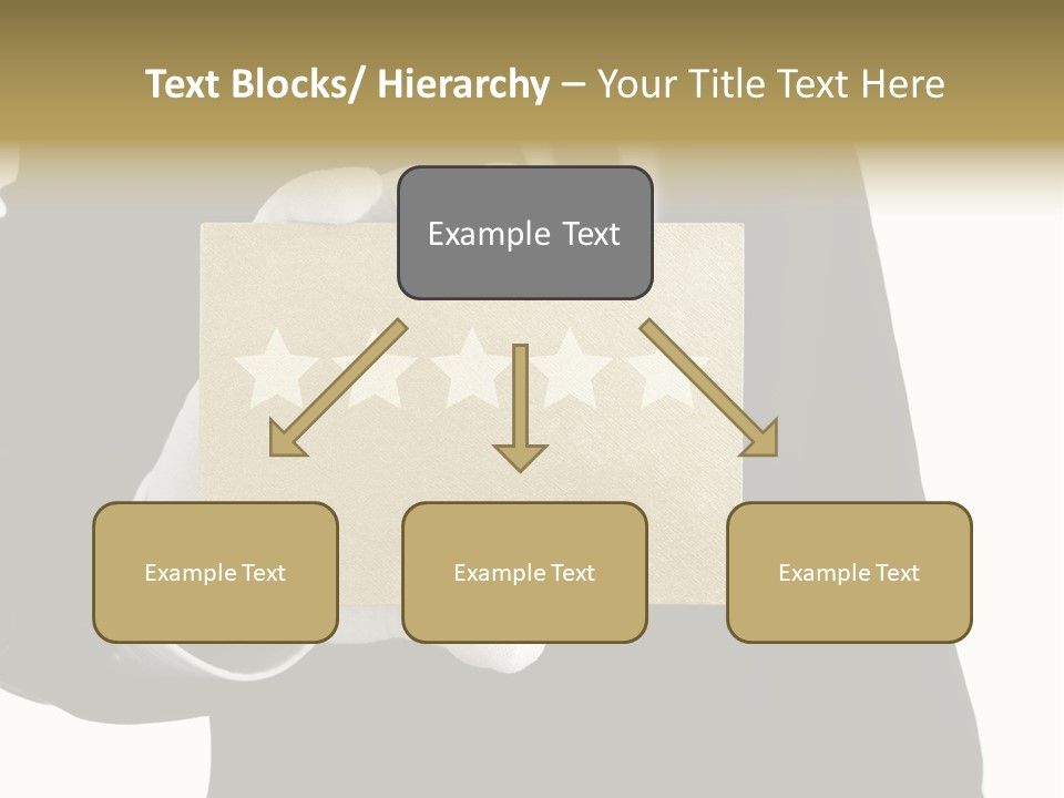 Waiter Quality Top PowerPoint Template