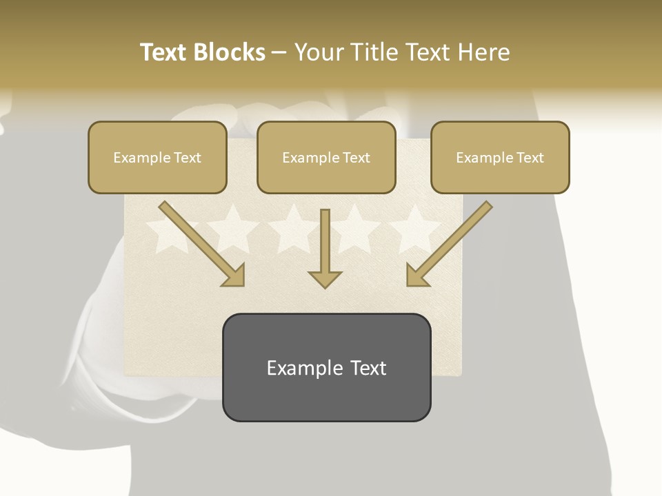 Waiter Quality Top PowerPoint Template
