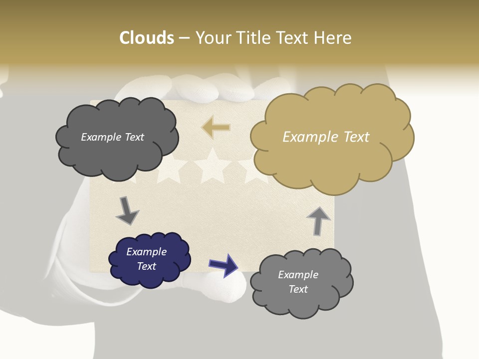 Waiter Quality Top PowerPoint Template