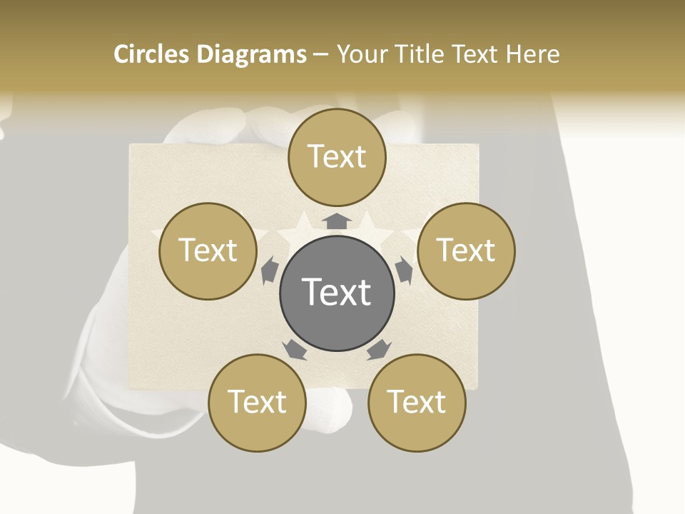 Waiter Quality Top PowerPoint Template