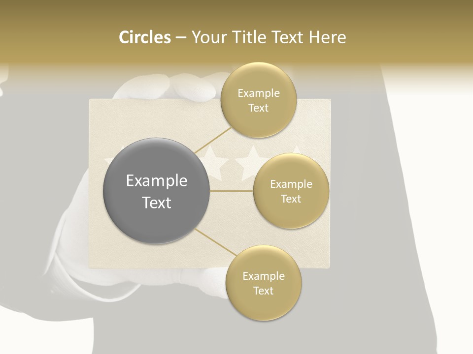 Waiter Quality Top PowerPoint Template