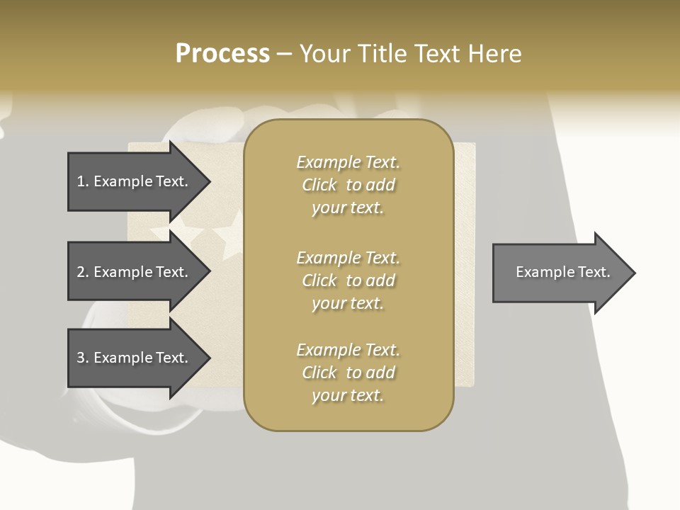Waiter Quality Top PowerPoint Template