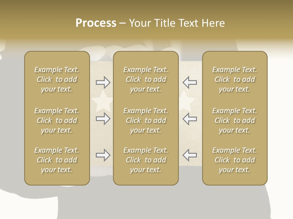 Waiter Quality Top PowerPoint Template