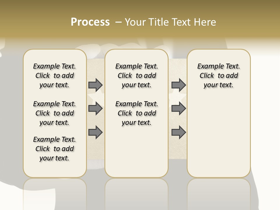 Waiter Quality Top PowerPoint Template